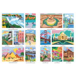 Coloriages mystères - Le Routard - Voyages autour du monde