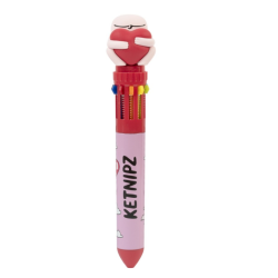 Stylo 3D cœur 10 couleurs Ketnipz