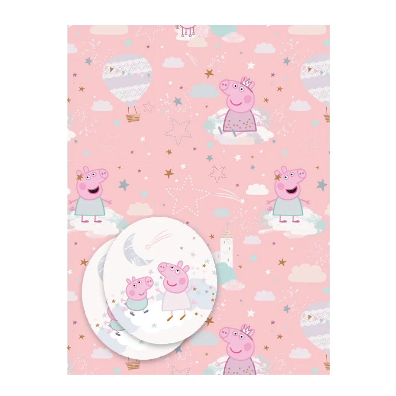 Papier cadeau Peppa Pig
