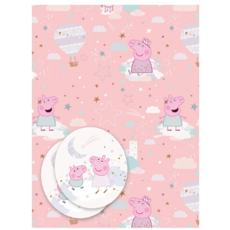 Papier cadeau Peppa Pig