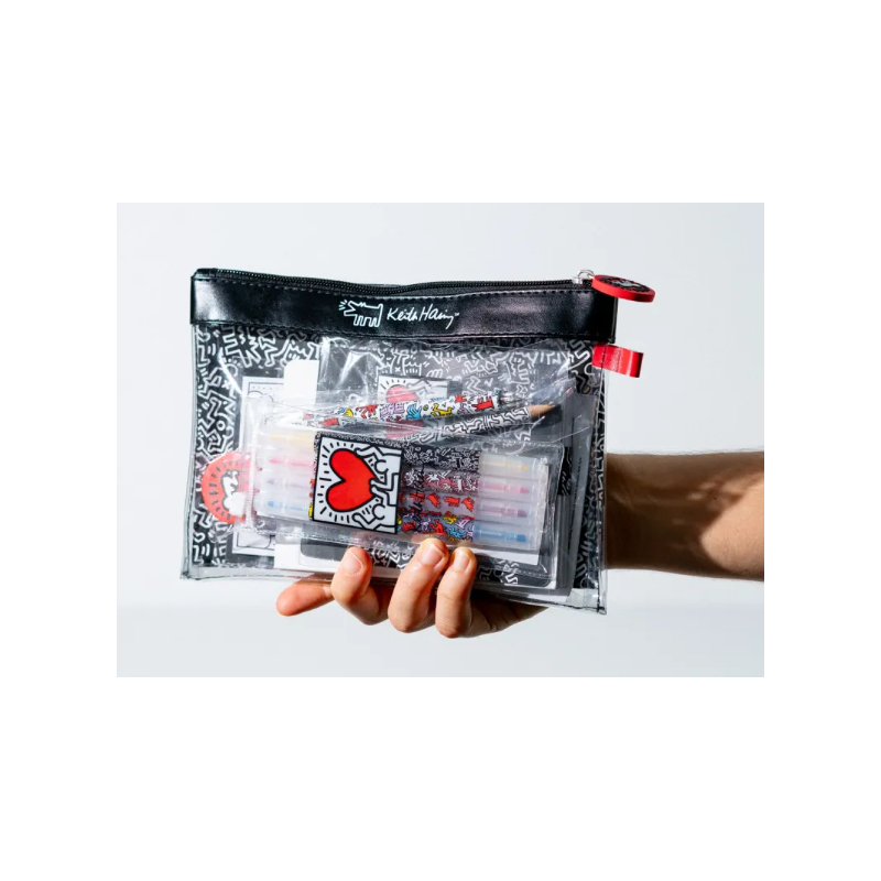 SET DE PAPETERIE KEITH HARING