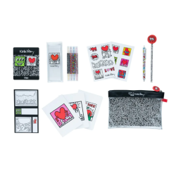 SET DE PAPETERIE KEITH HARING