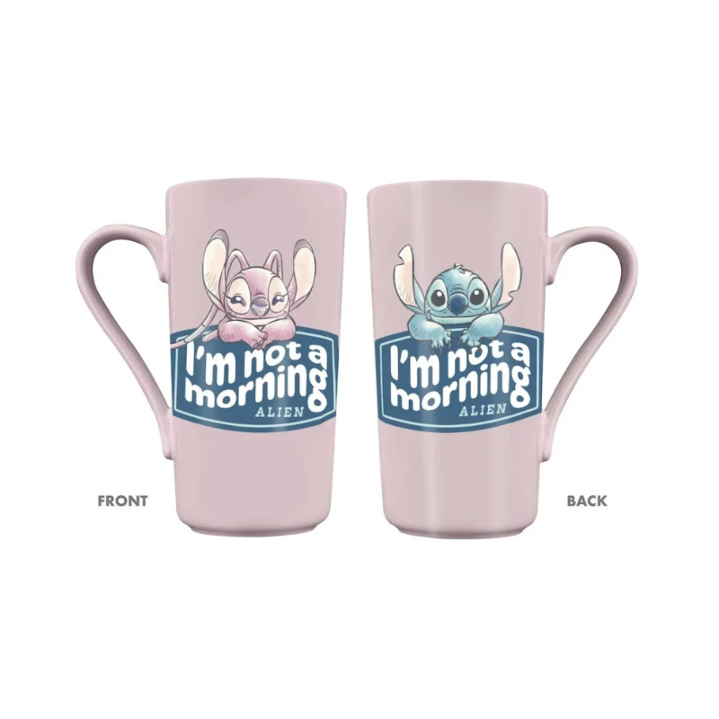 Disney : Lilo & Stitch - Mug  I'm not a morning alien - 470ml