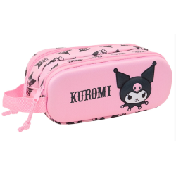 Trousse double 3D Kuromi...
