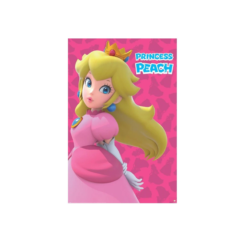 Poster Princesse Peach - Super Mario
