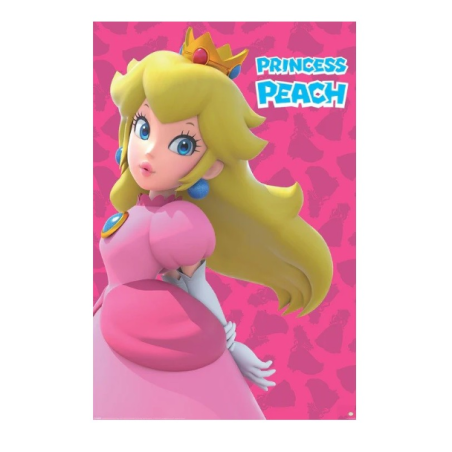 Poster Princesse Peach - Super Mario