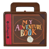 DISNEY - CARNET LOUNGEFLY MY ADVENTURE BOOK LA HAUT