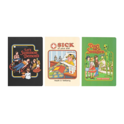 ENSEMBLE 3 CAHIERS A5 STEVEN RHODES