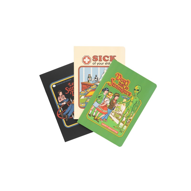 ENSEMBLE 3 CAHIERS A5 STEVEN RHODES