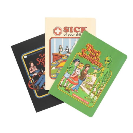 ENSEMBLE 3 CAHIERS A5 STEVEN RHODES