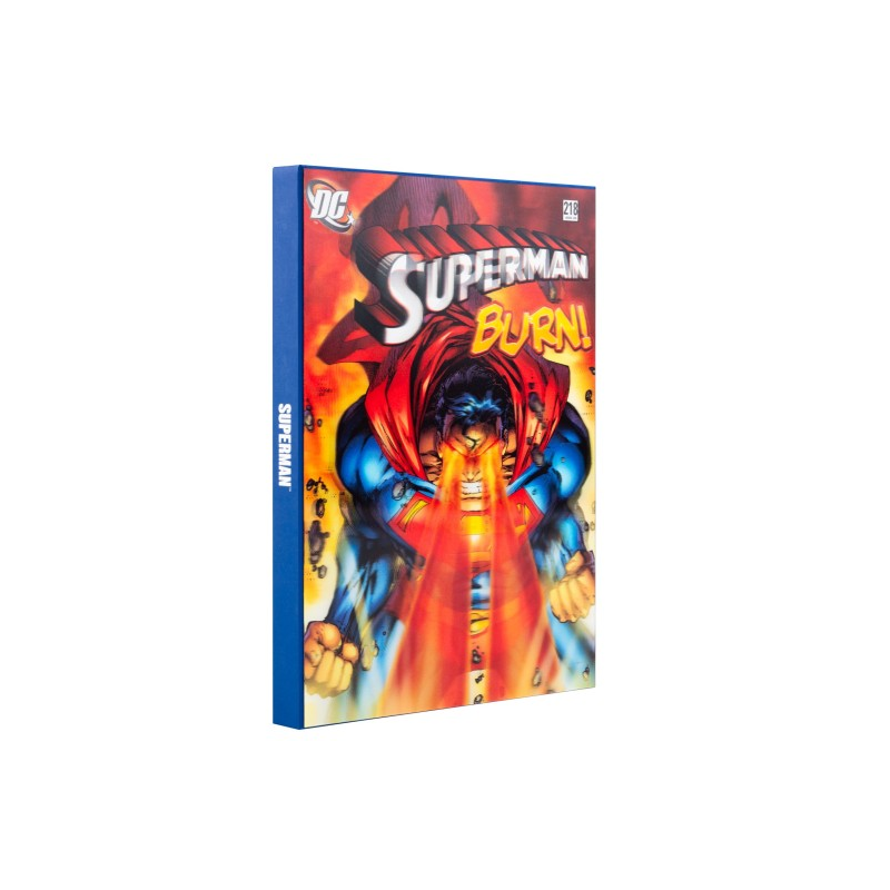 CARNET LENTICULAIRE A5 DC COMICS SUPERMAN