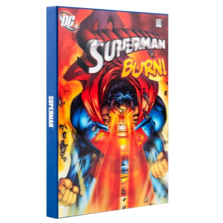 CARNET LENTICULAIRE A5 DC COMICS SUPERMAN