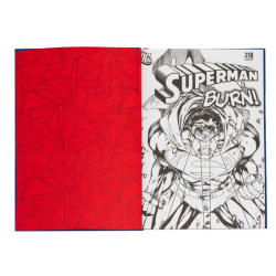 CARNET LENTICULAIRE A5 DC COMICS SUPERMAN