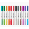 PACK DE FEUTRES DOUBLE POINTE 12 FEUTRES 24 COULEURS KINGART
