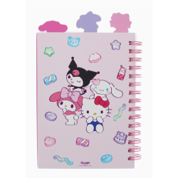Cahier à paillettes Hello Kitty Sweets