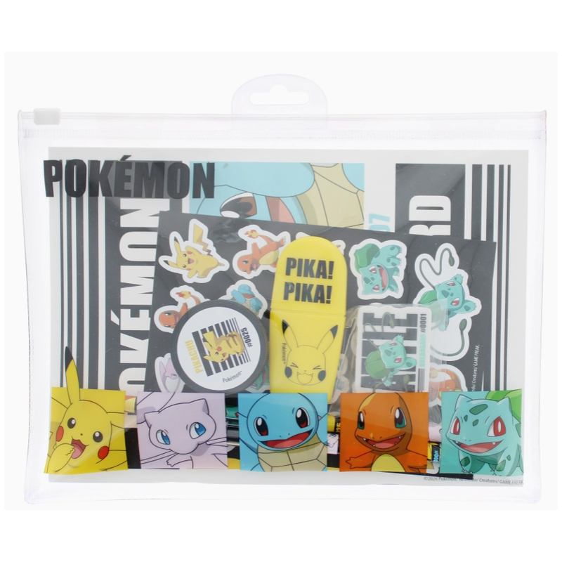Ensemble de papeterie super Pokémon Power