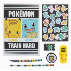Ensemble de papeterie super Pokémon Power