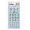 Autocollants de vacances tropicales Pusheen