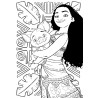 COLORIAGE Girl power DISNEY