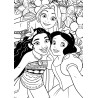 COLORIAGE Girl power DISNEY