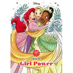 COLORIAGE Girl power DISNEY