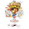 Coloriage Bloc Notes Graffitis Disney