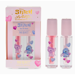 Duo d'huiles à lèvres cœur Stitch  - Disney