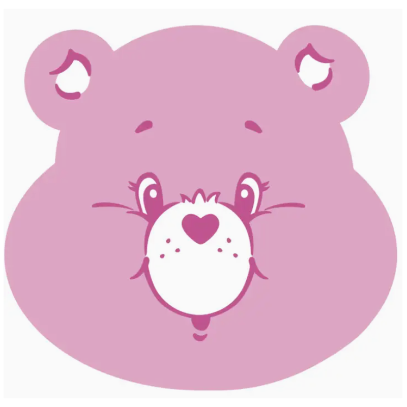 Bouillote doudou Bisounours rose