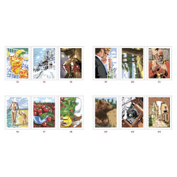 50 coloriages mystères