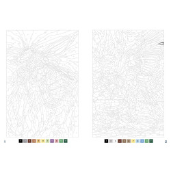 Coloriages mystères - Animaux du monde