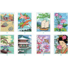 Coloriages mystères Trésors du Japon