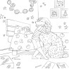 Coloriage Cozy Colo - Moments tout doux