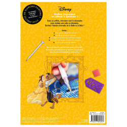 Kit diamond painting Disney officiel - La Belle et la Bête