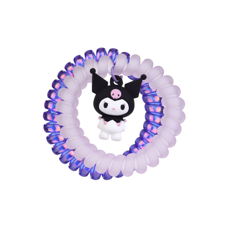 Blister de 2 chouchous à cheveux Kuromi - Hello Kitty