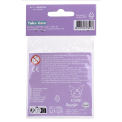 Blister de 2 chouchous à cheveux Kuromi - Hello Kitty