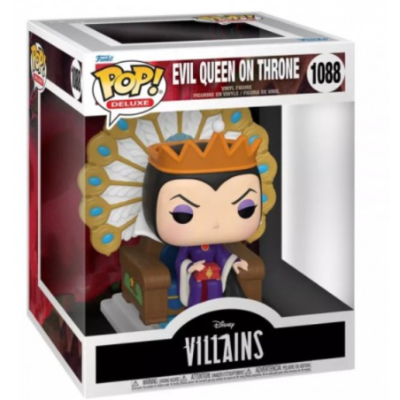 Disney - Villains - Figurine FUNKO POP  La méchante Reine- Evil Queen on Throne - 1088