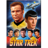 STAR TREK - Groupe - aimant 6.3x8.9cm