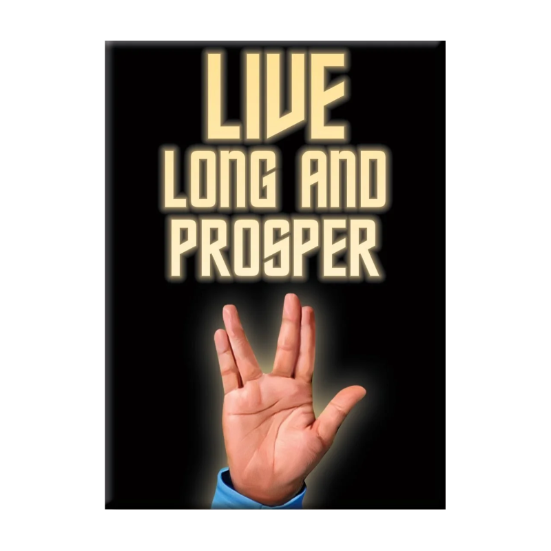 STAR TREK - MAIN - AIMANT 6.3X8.9CM AQUARIUS