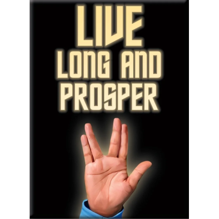 STAR TREK - MAIN - AIMANT 6.3X8.9CM AQUARIUS