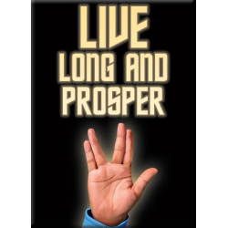 STAR TREK - MAIN - AIMANT 6.3X8.9CM AQUARIUS