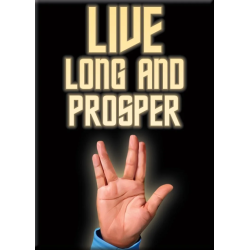 STAR TREK - MAIN - AIMANT 6.3X8.9CM AQUARIUS