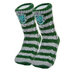 Harry Potter - Paire de chaussettes Serpentard :Taille unique 25cm