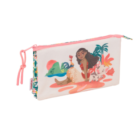 Trousse triple Vaiana Moana Disney
