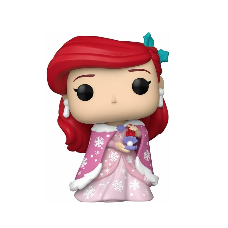 Figurine Pop Ariel En Tenue d'Hivers N°1615 - Disney La Petite Sirène