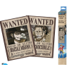 ONE PIECE Set 2 Chibi Posters Wanted Mihawk & Crocodile