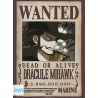 ONE PIECE Set 2 Chibi Posters Wanted Mihawk & Crocodile