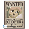 ONE PIECE - Wanted Chopper & Brook - Set de 2 posters '52x38'