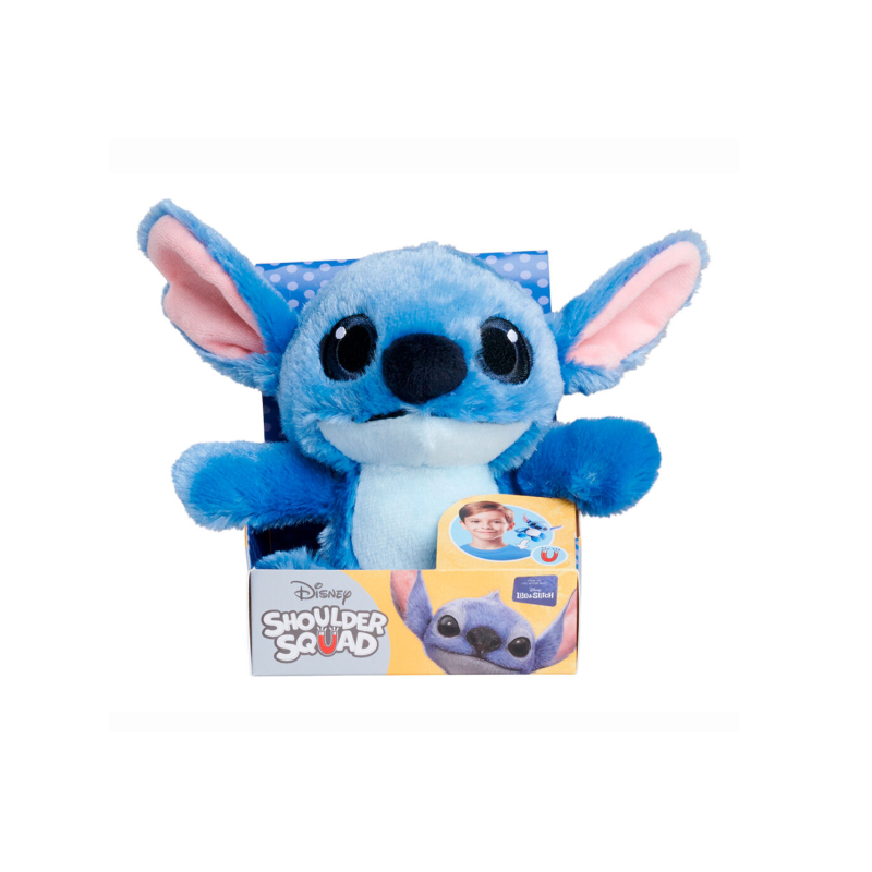 Peluche Epaule avec Aimant STITCH - 12cm Disney