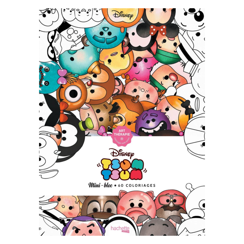 Coloriage Mini-blocs Disney Tsum Tsum