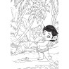 Coloriage Mini Bloc Nature Disney